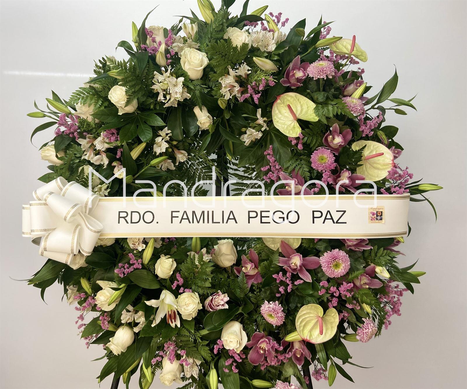 Corona de flores para Funeral - Imagen 1
