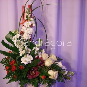 Centro de flores naturales - Imagen 1