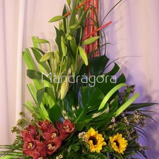 Centro de flores para regalo - Imagen 1