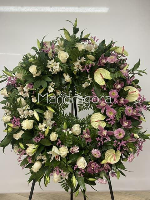 Corona de flores para Funeral - Imagen 2