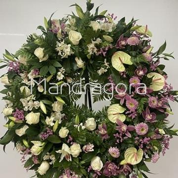 Corona de flores para Funeral - Imagen 2