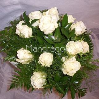 Ramo de rosas blancas - Imagen 2