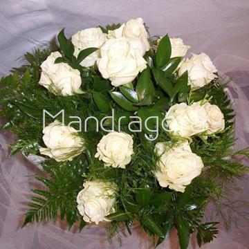 Ramo de rosas blancas - Imagen 2