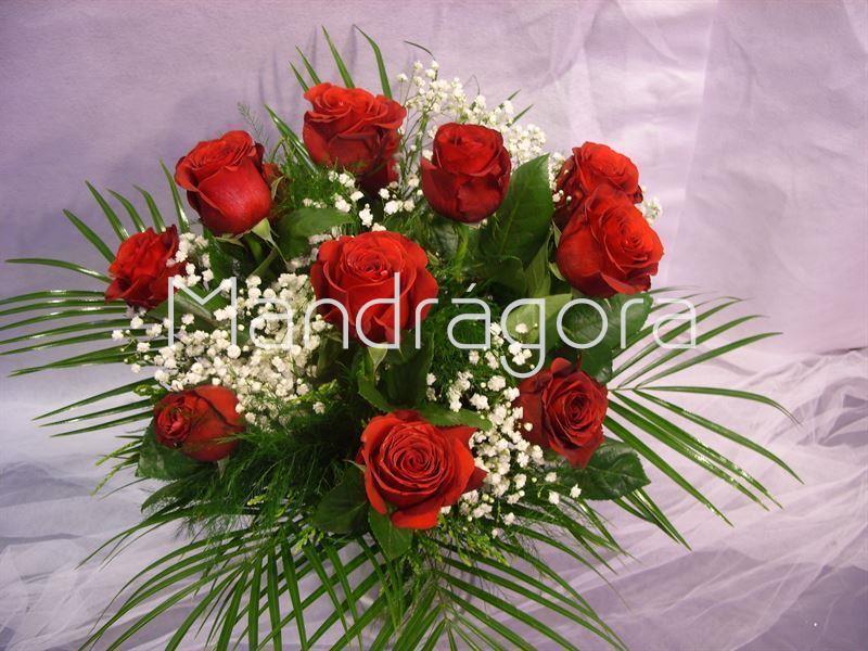 Ramo de rosas rojas - Imagen 2