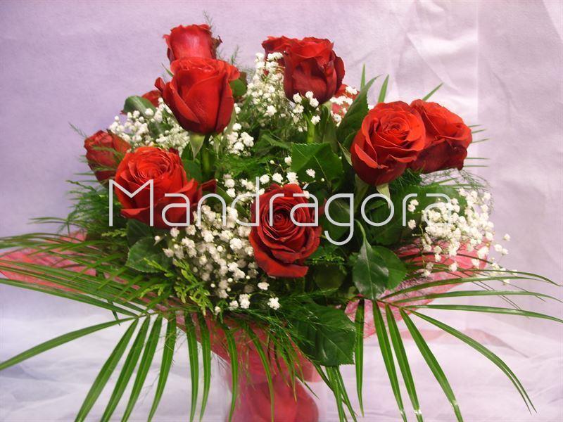 Ramo de rosas rojas - Imagen 3