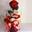 Rosa preservada con peluche - Imagen 1